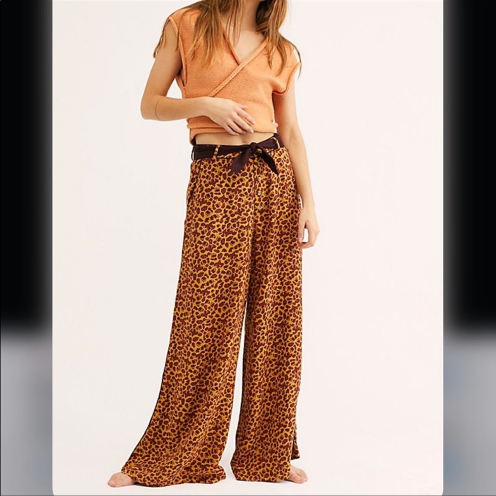 Free People Bennie Wide Leg Pants